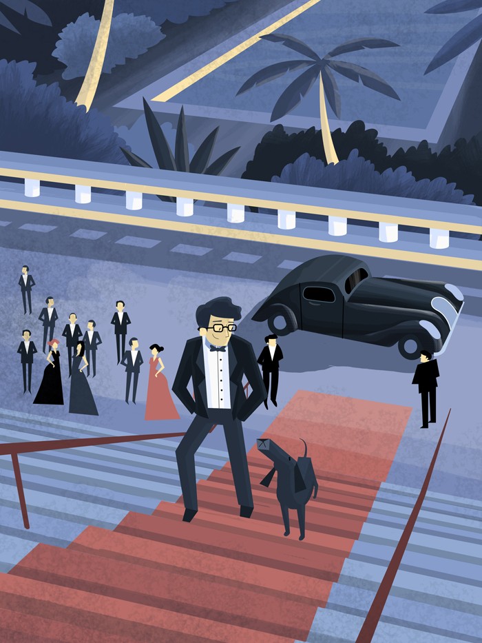 Set of vintage postcards for Volkswagen’s Skoda in collab with Fallon Prague — PR illustration