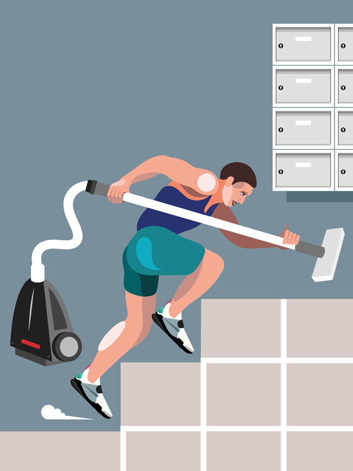 Ad campaign for housing development project Slnecnice — advertising illustration