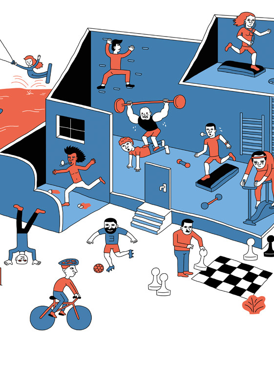 Sport feature for Forbes — animation illustration by Admiral