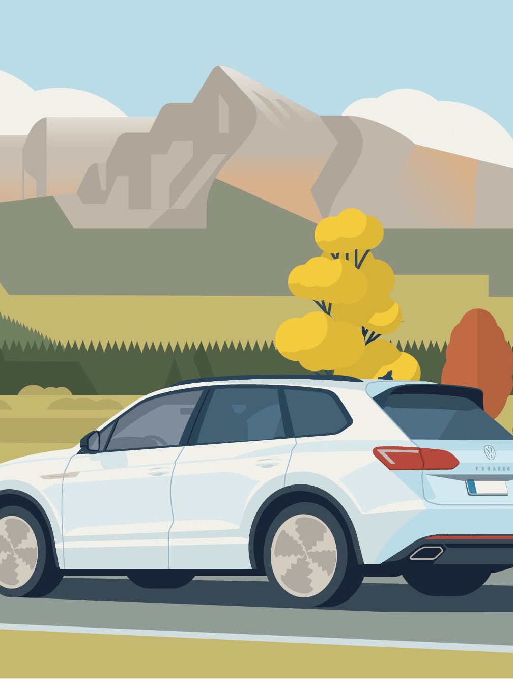 Notepad Covers for Volkswagen — editorial illustration