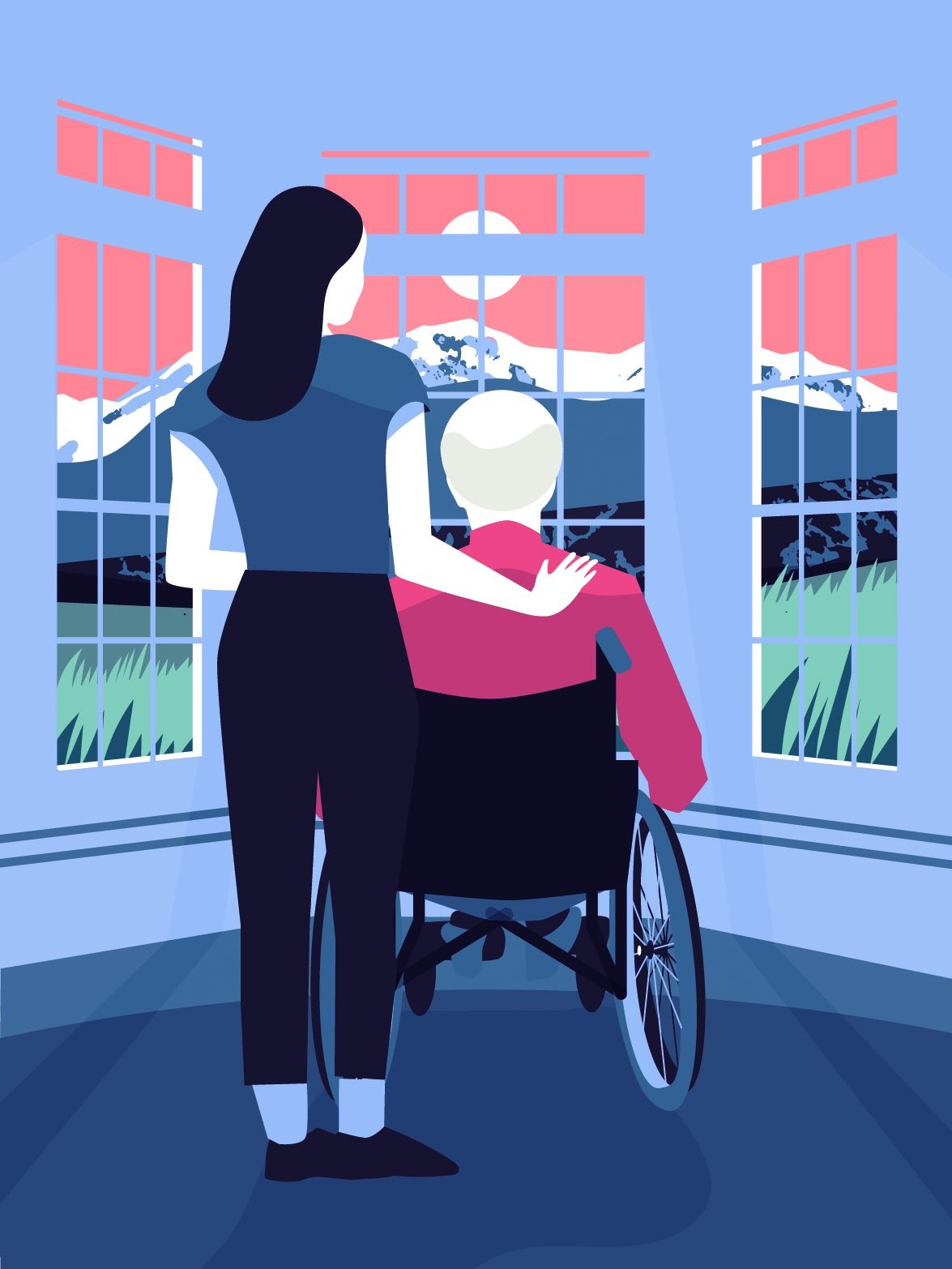Key visuals for IBP Sponsoring via Eyedentity — editorial illustration