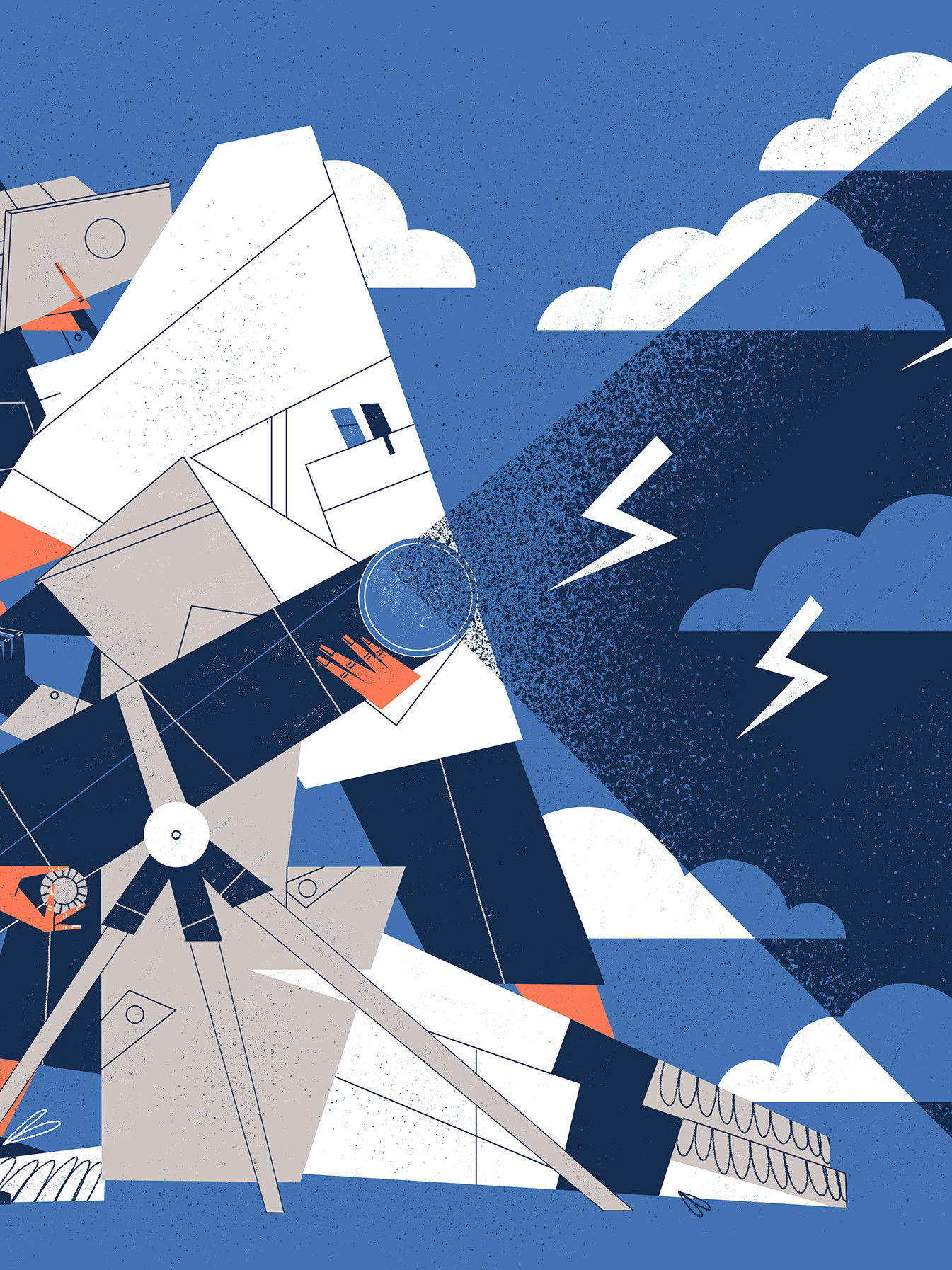 Nature magazine article — cover illustration by Antonio Rodríguez