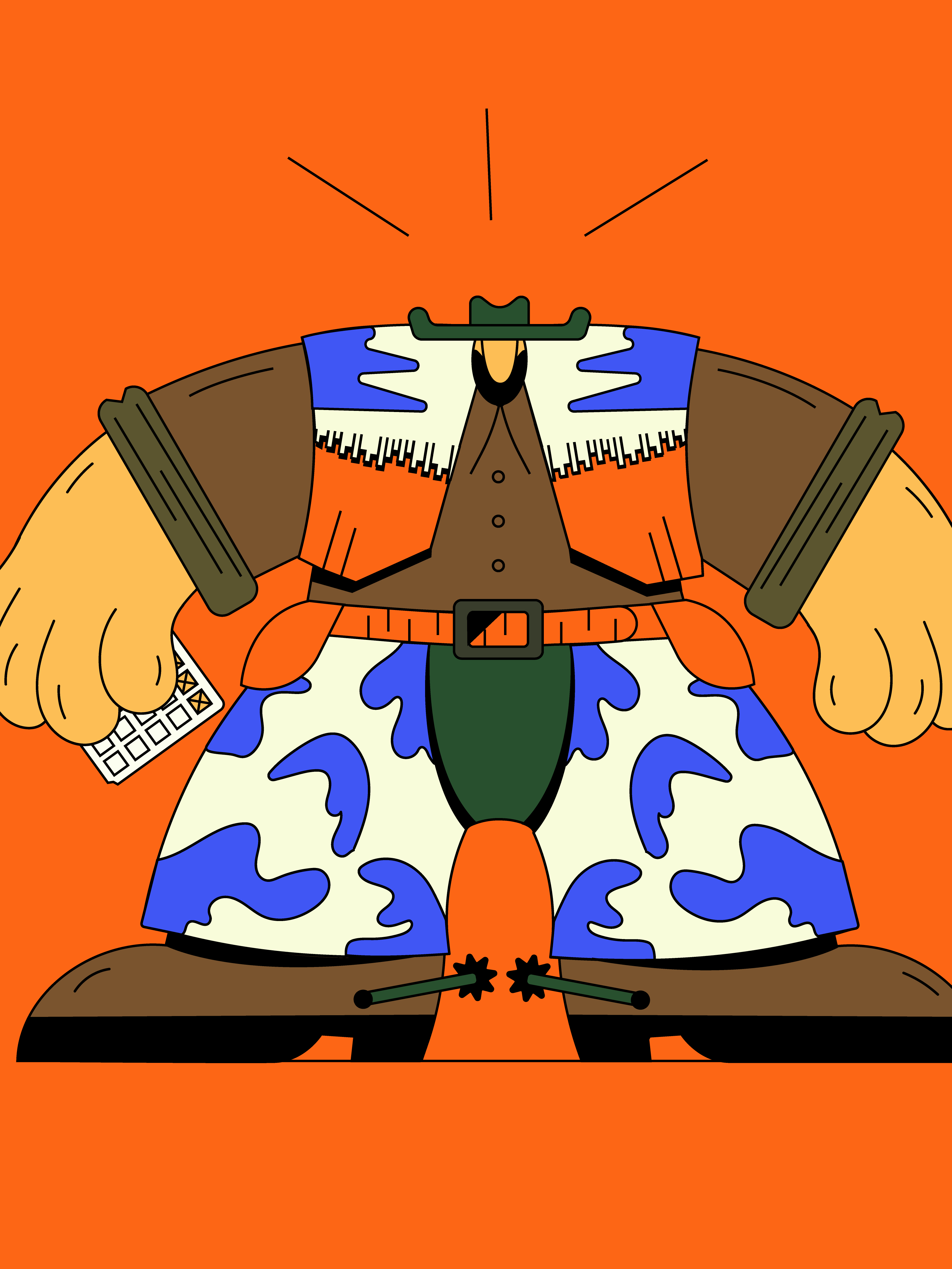 Bitlingo Character Development — advertising illustration by Bessa