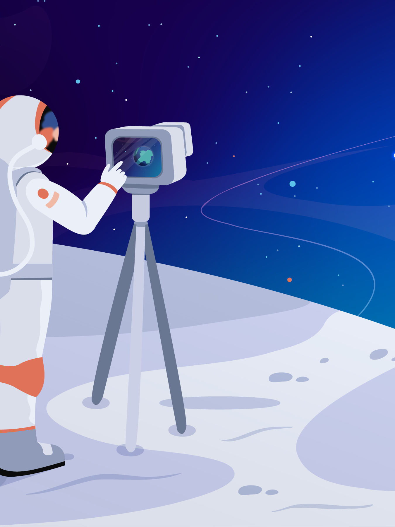 Lenovo — corporate illustration by Nvard